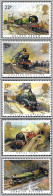 1985 Famous Trains Set - SG 1272/76 Unmounted Mint Hrd2a - Unused Stamps