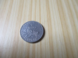 France - 1 Franc Semeuse 1961.N°9. - 1 Franc