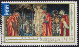 AUSTRALIA 2012 International Post $1.60 Christmas Magi Tapestry Sc#3810 USED @O099 - Usati