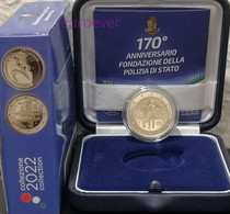 2 Euro Gedenkmünze 2022 Nr. 9 - Italien / Italy / Italia - Polizei Police PP Proof - Italy