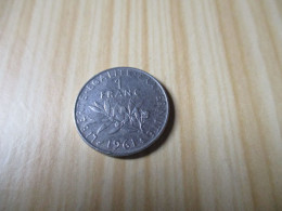 France - 1 Franc Semeuse 1961.N°17. - 1 Franc