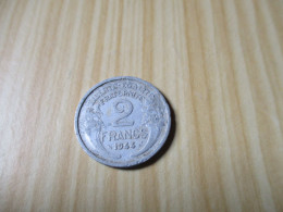 France - 2 Francs Morlon 1944 Alu.N°20. - 2 Francs