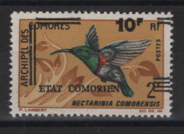 Comores - N°107 - Variete Surcharge Decalee - ** Neuf Sans Charniere - Comores (1975-...)