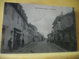 40 3171 CPA 1915 - 40 SOUSTONS - GRAND' RUE - ANIMATION - Soustons