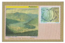 Italia 2001; Como Città Della Seta. Foglietto Nuovo. - Blocks & Sheetlets