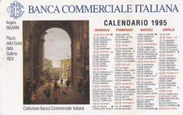 Calendarietto - Banca Commerciale Italiana - Anno 1995 - Petit Format : 1991-00