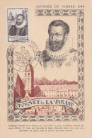 1946 - Carte-Maximum Journée Du Timbre " FOUQUET DE LA VARANE"...cachet  ALBI -- - 1940-1949