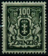 DANZIG 1923 Nr 141 Postfrisch X110126 - Mint