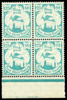 DANZIG 1923 Nr 133Y Postfrisch VIERERBLOCK URA X4CF796 - Mint
