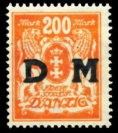 DANZIG DIENSTMARKEN Nr 38 Postfrisch X60D72A - Mint