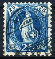 SCHWEIZ ST.HELV Nr 67Ca Zentrisch Gestempelt X696D12 - Used Stamps