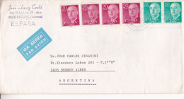 Spain - Air Mail - Letter - From Alicante To Buenos Aires Argentina  - Caja 30 - Sonstige & Ohne Zuordnung