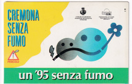 Calendarietto - Cremona Senza Fumo - Anno 1995 - Petit Format : 1991-00