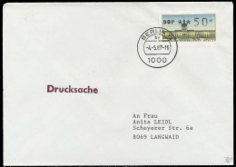 BERLIN ATM 1-050 DRUCKSACHE EF FDC X7E4632 - Briefe U. Dokumente