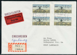 BERLIN ATM Nr VS1-10-300 EST BRIEF FDC X7E472E - Lettres & Documents