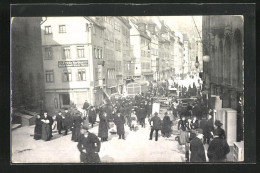 AK Nürnberg, Hochwasser-Katastrophe Am 5. Februar 1909 - Hauptmarkt Nach Der Katastrophe  - Inondazioni