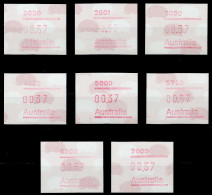 AUSTRALIEN ATM Nr ATM9 Postfrisch S0171CA - Machine Labels [ATM]