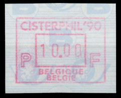 BELGIEN ATM Nr 24-10.00F Postfrisch S01723A - Other & Unclassified