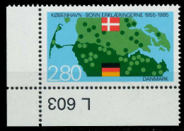 DÄNEMARK 1985 Nr 829 Postfrisch ECKE-ULI X7EC9DA - Unused Stamps