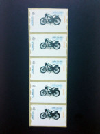 ESPAÑA.MOTOCICLETAS CLÁSICAS.CONJUNTO DE 20 ETIQUETAS POSTALES-ATMS. - Timbres De Distributeurs [ATM]