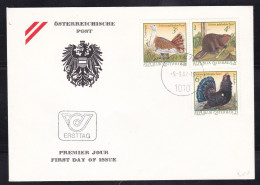 Austria - 1982 Endangered Species / Nature Conservation FDC - FDC