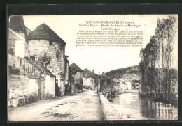 CPA Noyers-sur-Serein, Vieilles Tours, Bords Du Serein Et Montagne Saint-Georges  - Noyers Sur Serein