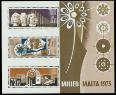 MALTA Block 3 Postfrisch S0174A2 - Malte