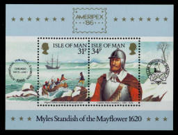 ISLE OF MAN Block 8 Postfrisch S0186F2 - Isle Of Man