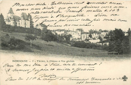  DORDOGNE THIVIERS LE CHATEAU ET VUE GENERALE   (scan Recto-verso) KEVREN0316 - Thiviers