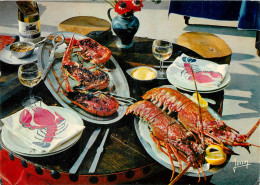 PHOTO  LANGOUSTE A LA MAYONNAISE  (scan Recto-verso) KEVREN00349 - Recettes (cuisine)