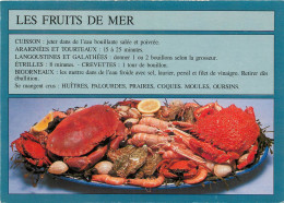 RECETTES DE CUISINE FRUITS DE MER  (scan Recto-verso) KEVREN0371 - Recettes (cuisine)