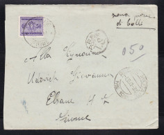 Italy - 1941 Cover PM 106 To Fiume With Postage Due / Segnatasse Stamp - Strafport