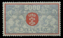 DANZIG 1923 Nr 122 Postfrisch X88D1F2 - Nuovi