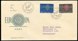 FINNLAND 1960 Nr 525-526 BRIEF FDC X0894D2 - Lettres & Documents