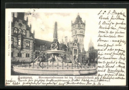 AK Hannover, Der Monumentalbrunnen Bei Der Flusswasserkunst  - Hannover