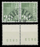 SCHWEIZ ROLLENMARKEN Nr 934yaRII Gestempelt WAAGR PAAR X73137A - Coil Stamps