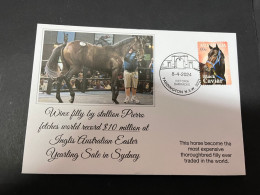 6-4-2024 (1 Z 13) WINX (race Horse) Filly Fetches World Record $ 10 Million Yearling Sale In Sydney (Australia) - Paardensport