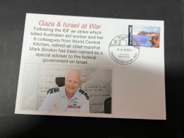 10-4-2024 (1 Z 32) War In Gaza - Retired Air Marshall M. Binskin Named As Special Advisor After Aid Workers Death - Militaria