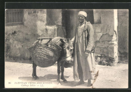 AK Arabischer Händler Mit Einem Esel  - Non Classés