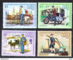 629  Motorcycles -  Bycicles - Coaches -  Mailmen - 2016  MNH - Cb - 1,95 - Moto