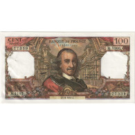 France, 100 Francs, Corneille, 1977, 77339, SPL, Fayette:65.59, KM:149f - 100 F 1964-1979 ''Corneille''