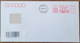 China Cover "Qingming Festival" (Qinhuangdao) Postage Stamp First Day Actual Delivery Seal - Sobres