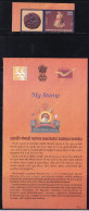 Tab + My Stamp Chhatrapati Sambhaji Maharaj, Poet, Scholar, Soldier, History Sword, Coin, Token, India MNH 2024 - Nuevos