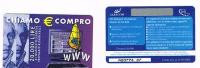 ITALIA - ALBACOM (REMOTE)  - CHIAMO € COMPRO: ALESSANDRO VOLTA LIRE 20.000  EXP. 5.02 - NUOVA (MINT)  -  RIF. 1361 - [2] Sim Cards, Prepaid & Refills