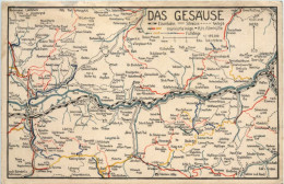 Das Gesäuse - Landkarte - Gesäuse