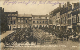 Stenay - Französische Artillerie Auf Dem Marktplatz - Feldpost 22. Res. Div - Stenay