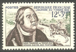 340 France Yv 1054 Gravure Durer Engraving François Tassis MNH ** Neuf SC (1054-b1) - Engravings