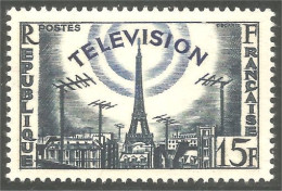 340 France Yv 1022 Antenne Television Antenna Tour Eiffel Tower MNH ** Neuf SC (1022-1d) - Other & Unclassified