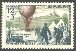 340 France Yv 1018 Poste Par Ballon 1870 MNH ** Neuf SC (1018-1b) - Mongolfiere