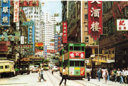 CPSM A Typical Hong Kong Streetscene-Timbre    L2842 - China (Hongkong)